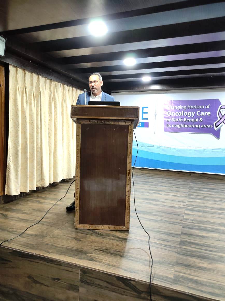 Discussing the changing dimension of Oncological care in North Bengal and Doctors from STNM Hospital Gangtok